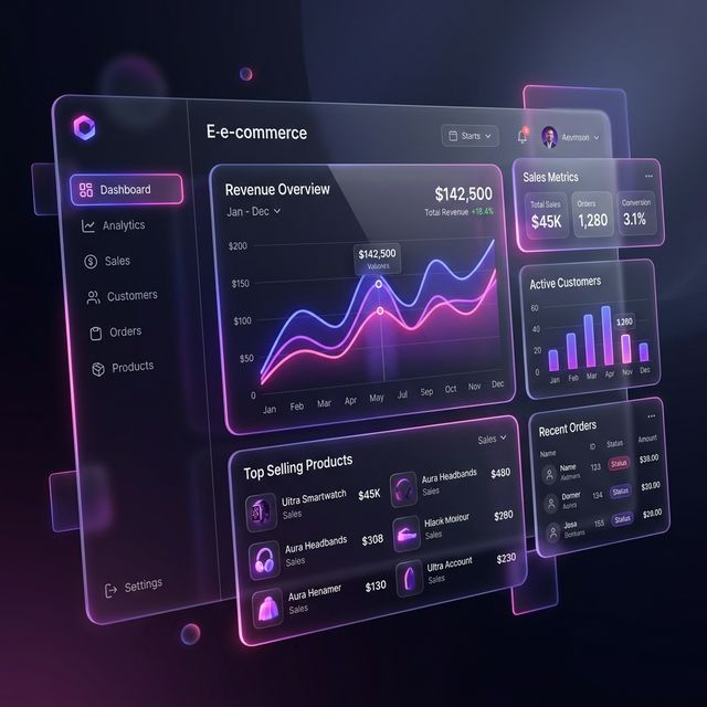 BuildMint Business OS Dashboard Mockup